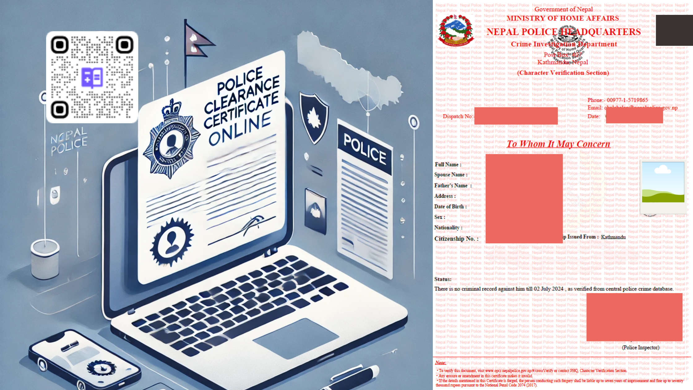 Police Clearance Certificate: Guide to Obtain Police Report Online